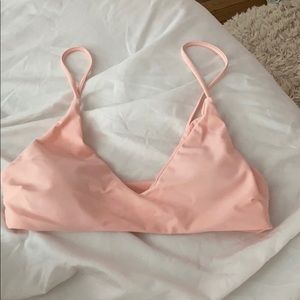 Pink Zaful bikini top